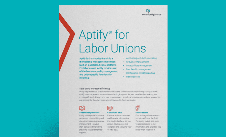 Member Management Software Designed Specifically for Unions