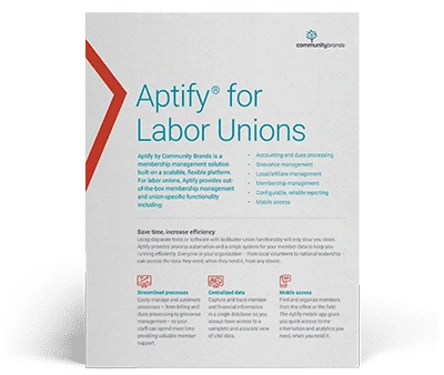 aptify for labor unions thumbnail