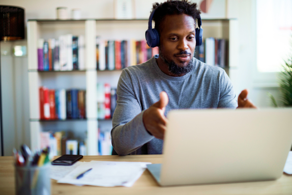 man at laptop